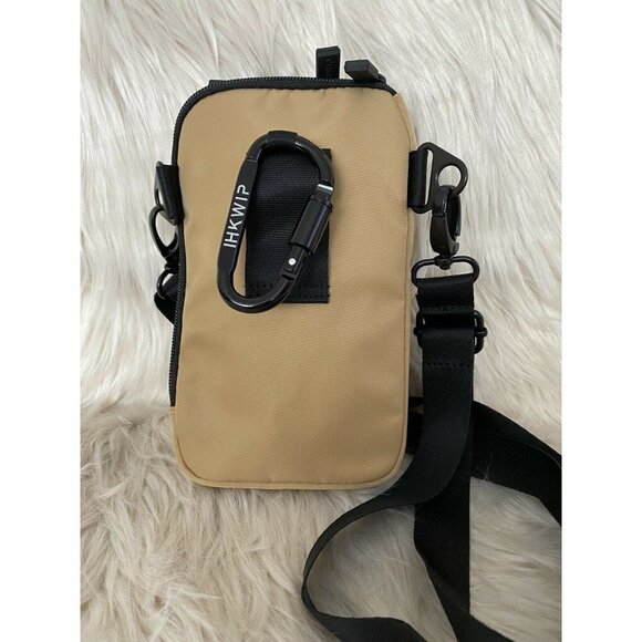 IHKWIP Nylon PPE Carrier Crossbody Bag classic khaki color - Picture 2 of 7